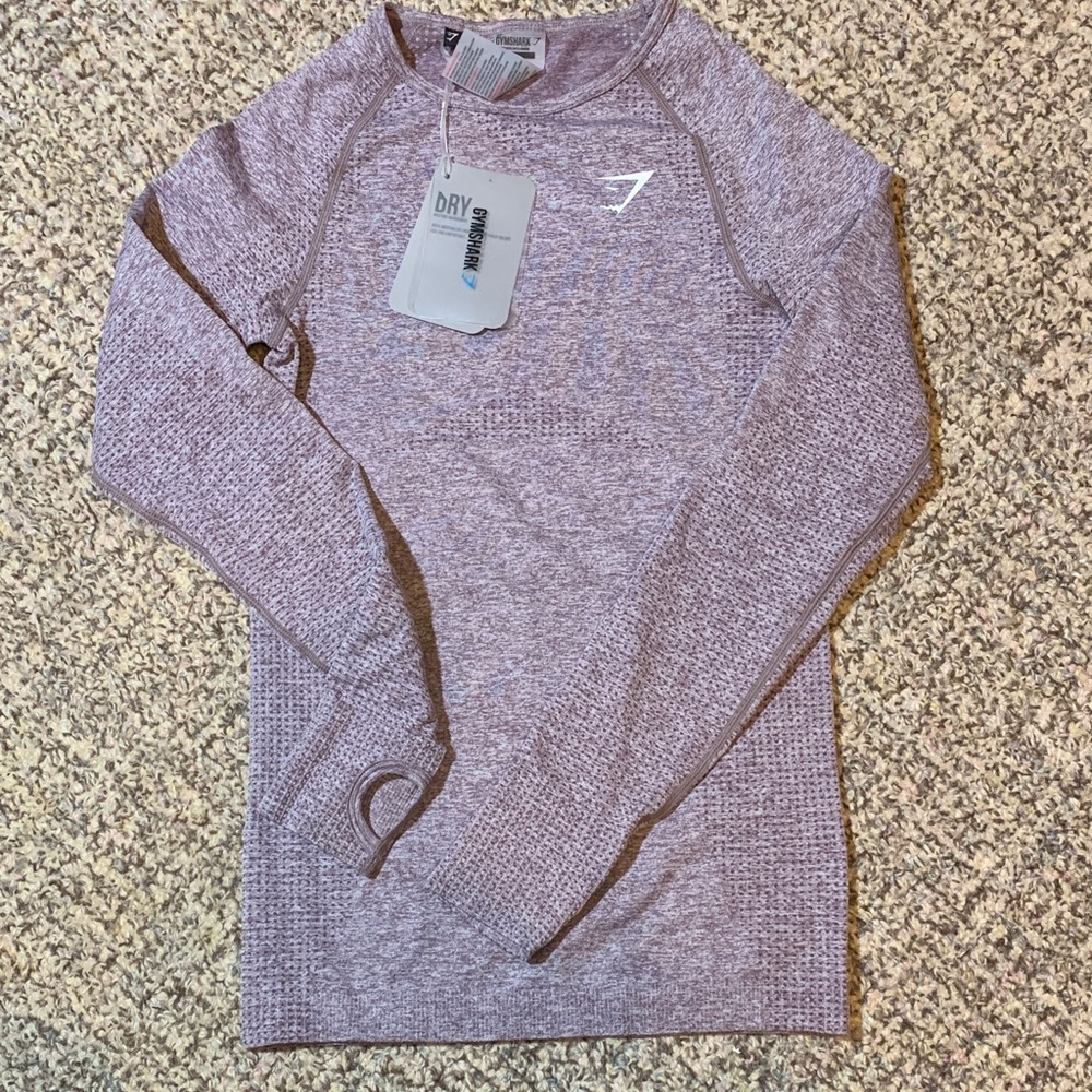 Gymshark Purple Long Sleeve Top